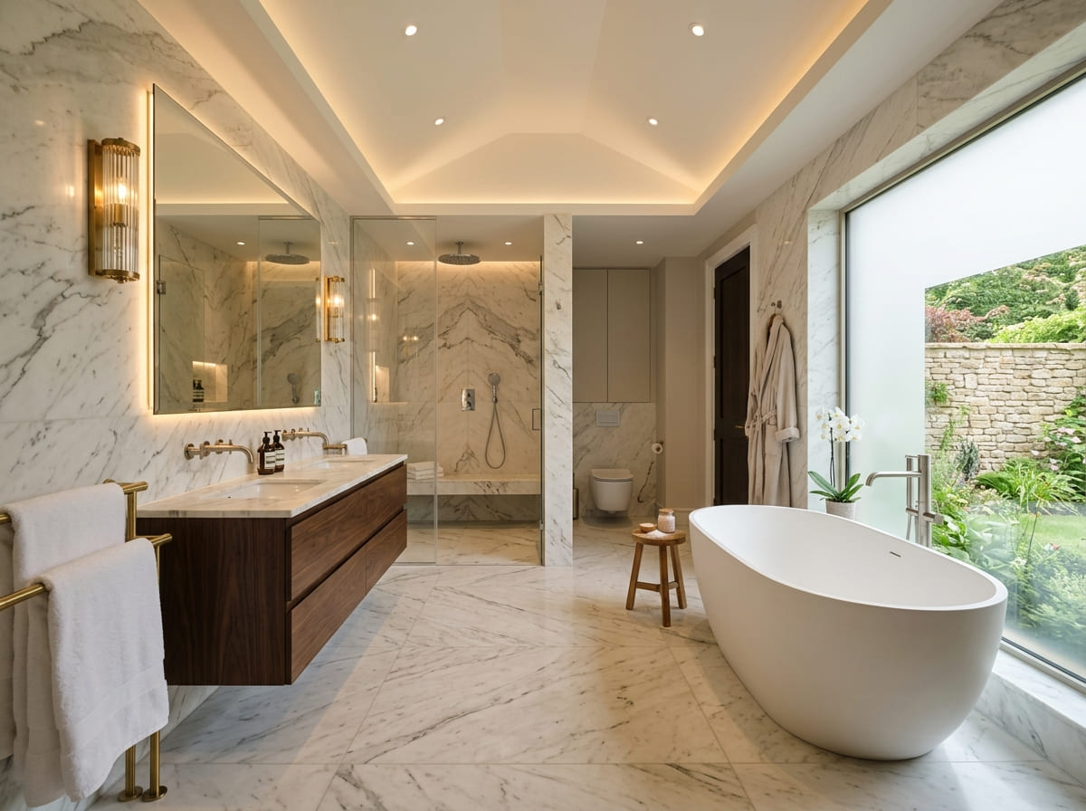 Custom Bathroom Renovation in Garrison